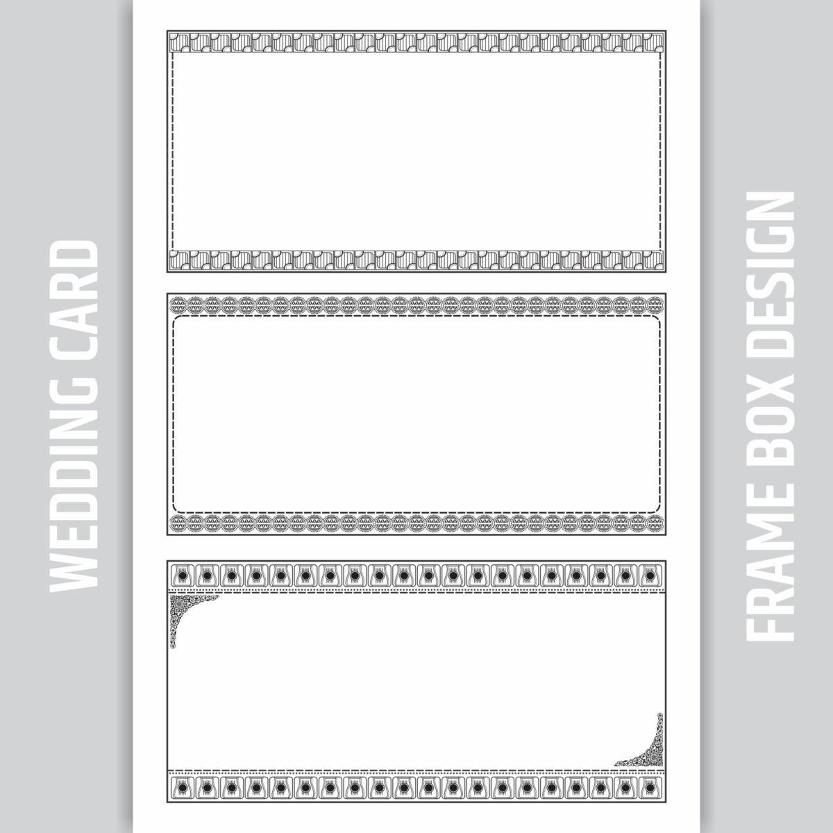 Fancy Frame Border Clipart CDR File